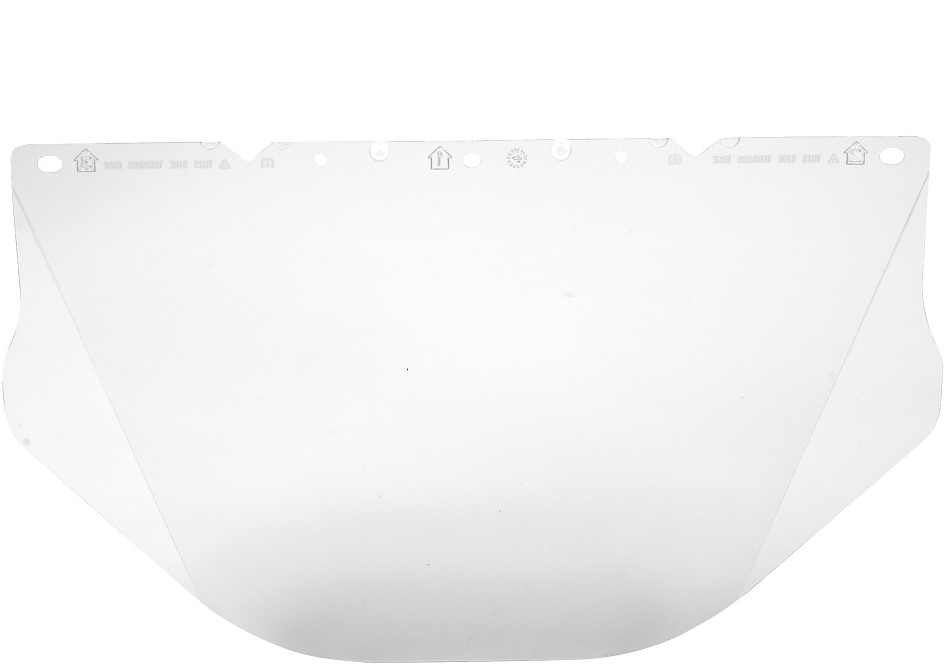 MSA Auer 10115863 Blattvisier PC 1 mm, klar, 241 mm