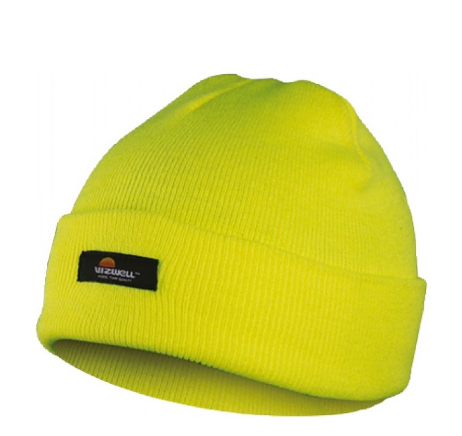 Vizwell VW21503Y Warnschutz-Mütze leuchtgelb