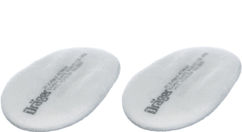 Dräger X-plore Bajonett Partikelfilter Pad P1 NR 6738001