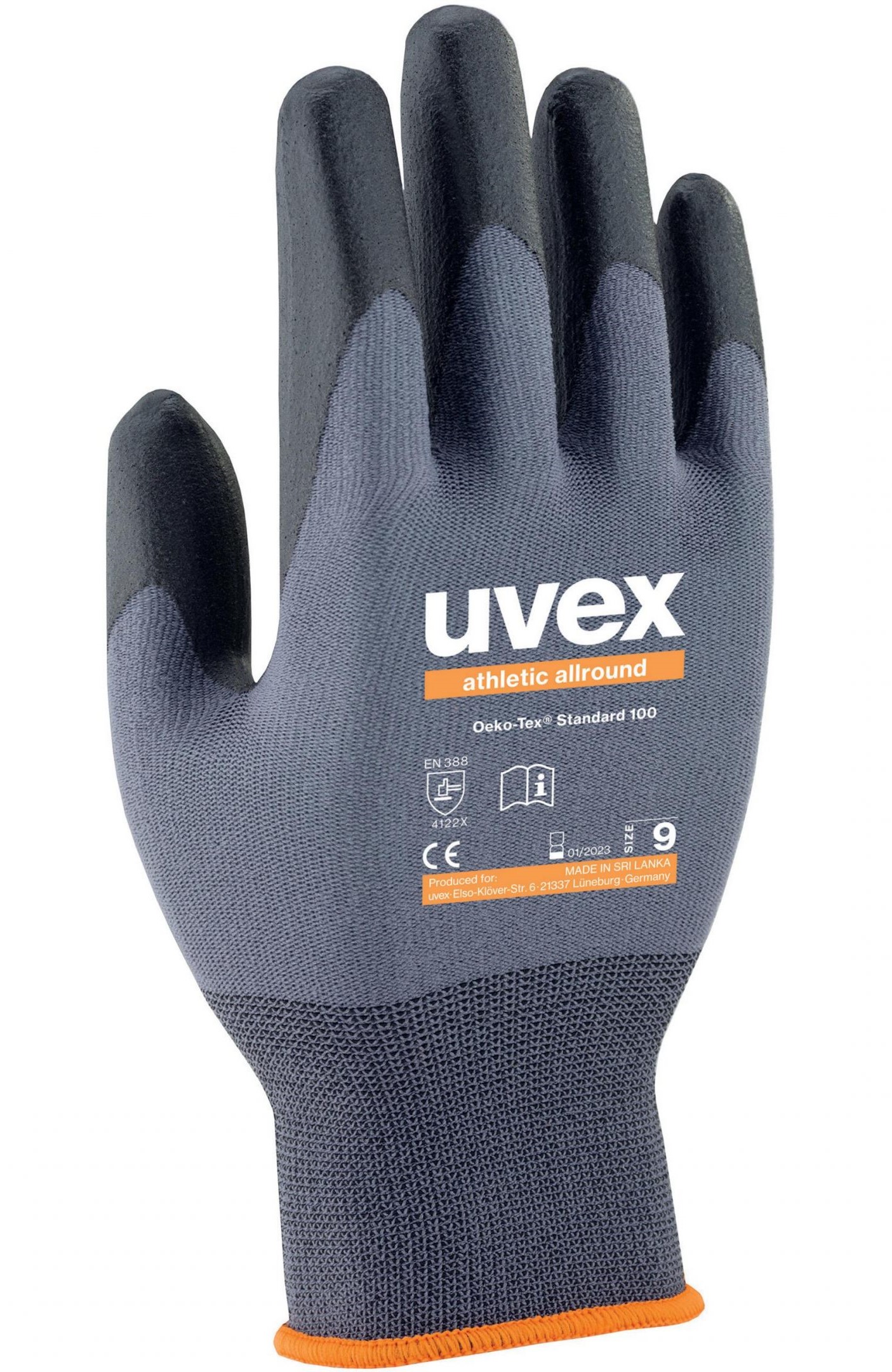uvex 60028 athletic allround Schutzhandschuhe