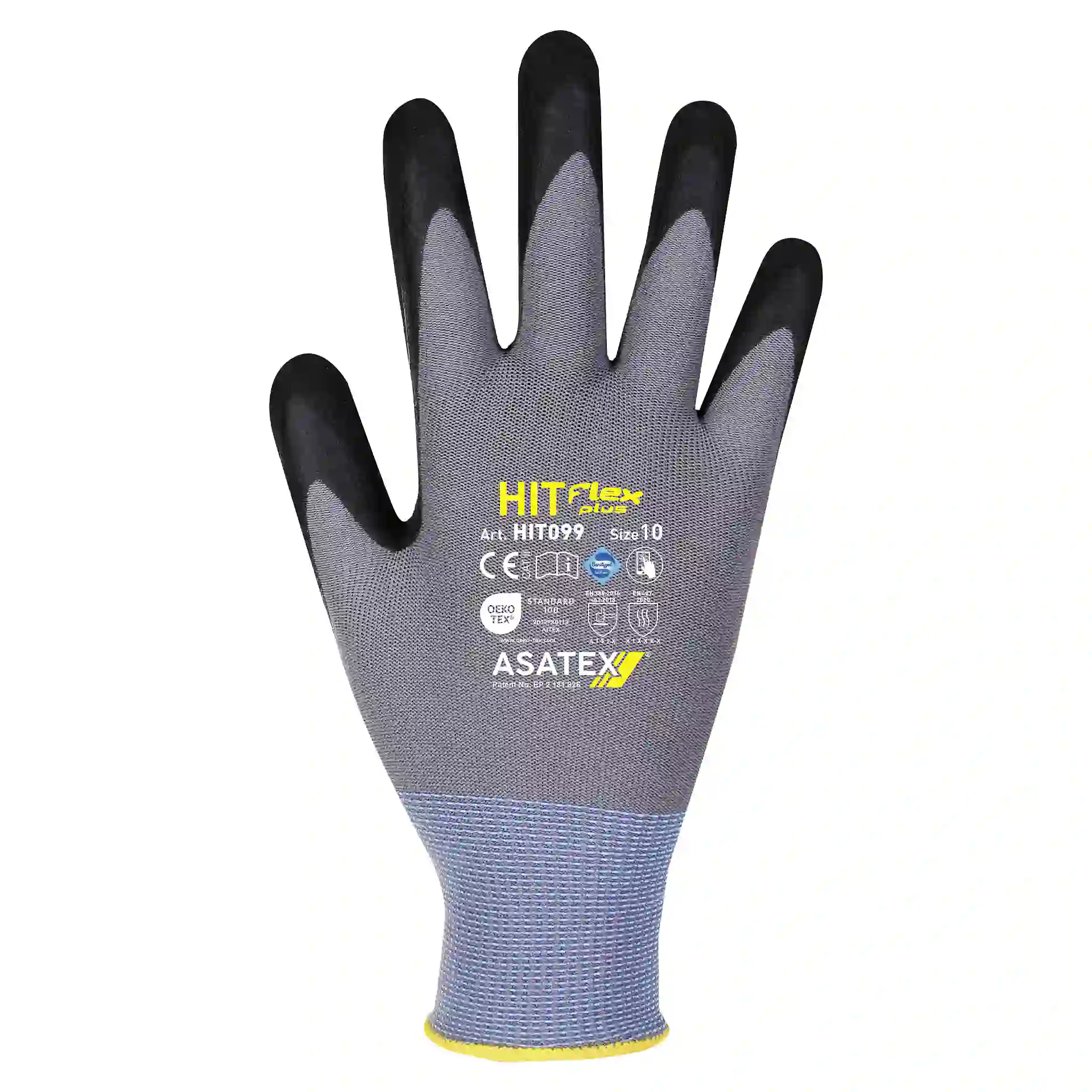 Asatex Hit099 Nitrilschaum-Schutzhandschuhe