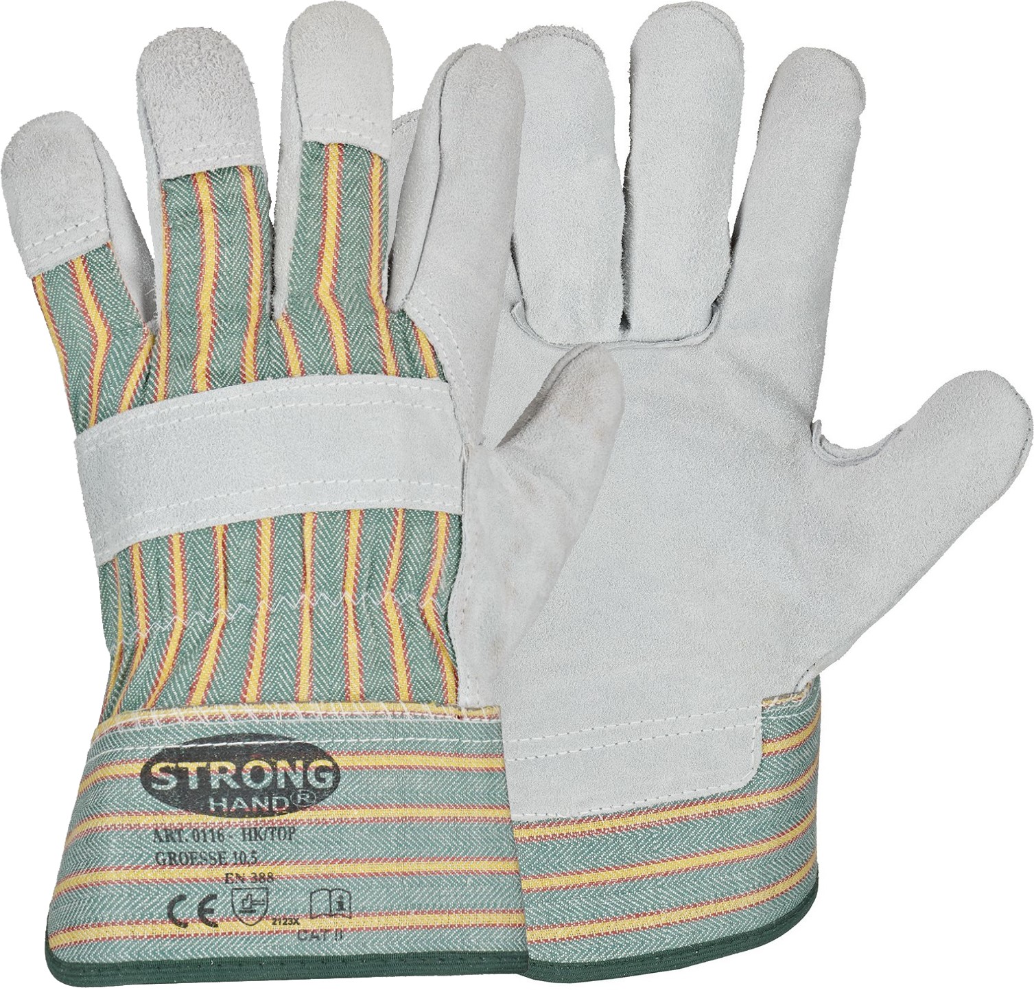 Stronghand 0116 HK/TOP Rindspaltleder-Schutzhandschuhe