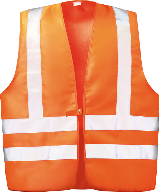 wicaTex Wilfried 2262 Warnschutz-Weste leuchtorange