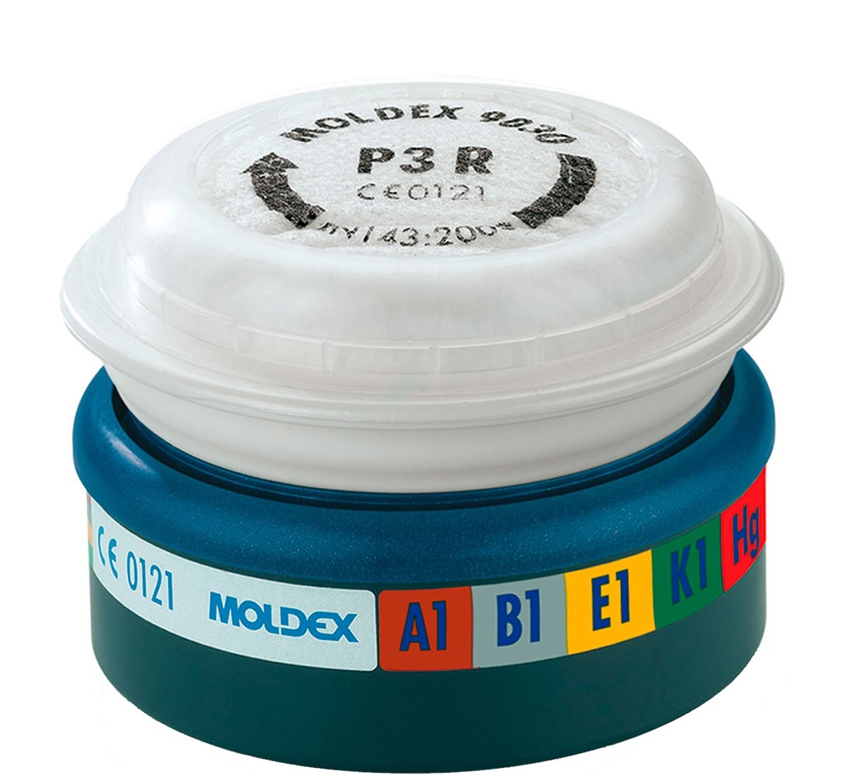 MOLDEX EasyLock Kombinationsfilter 973001 A1B1E1K1HgP3 R