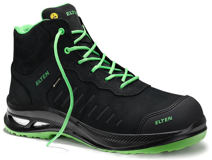 Elten Stewart 768661 Sicherheitsstiefel XXG Pro GTX Mid ESD S3 HI CI black-green