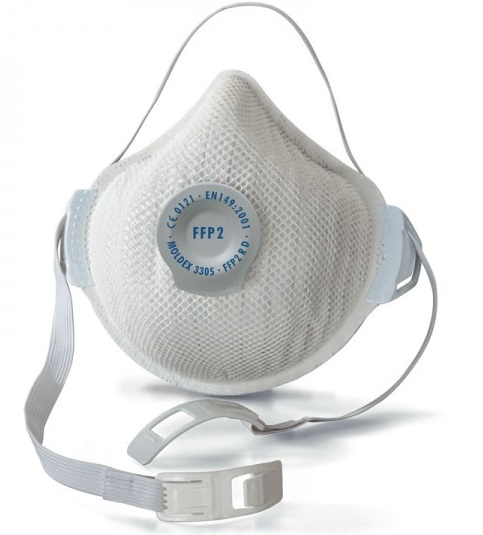 MOLDEX Feinstaubmaske 3305 FFP2 R D mit Klimaventil