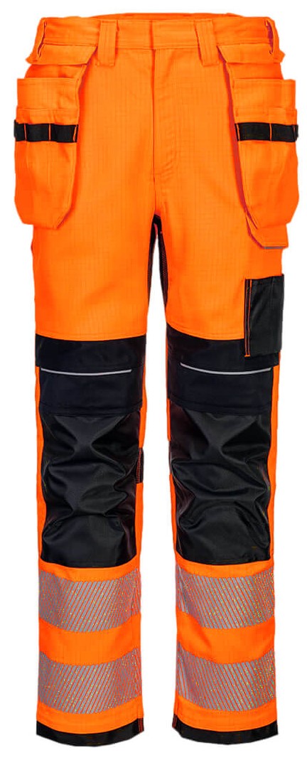 Portwest FR415 - PW3 flammenhemmende Multinorm-Arbeitshose mit Holstertaschen