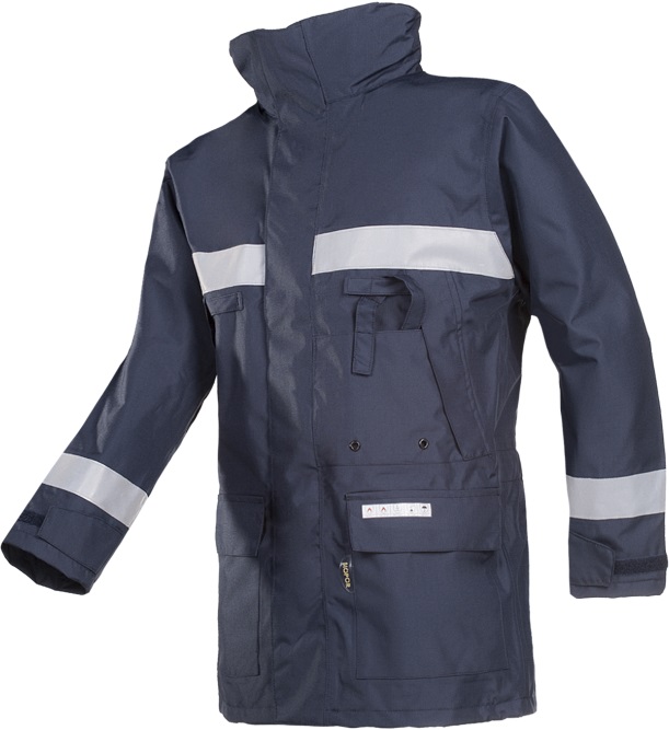 Sioen Hasnon 3085N3EF7 flammenhemmende antistatische Regenjacke