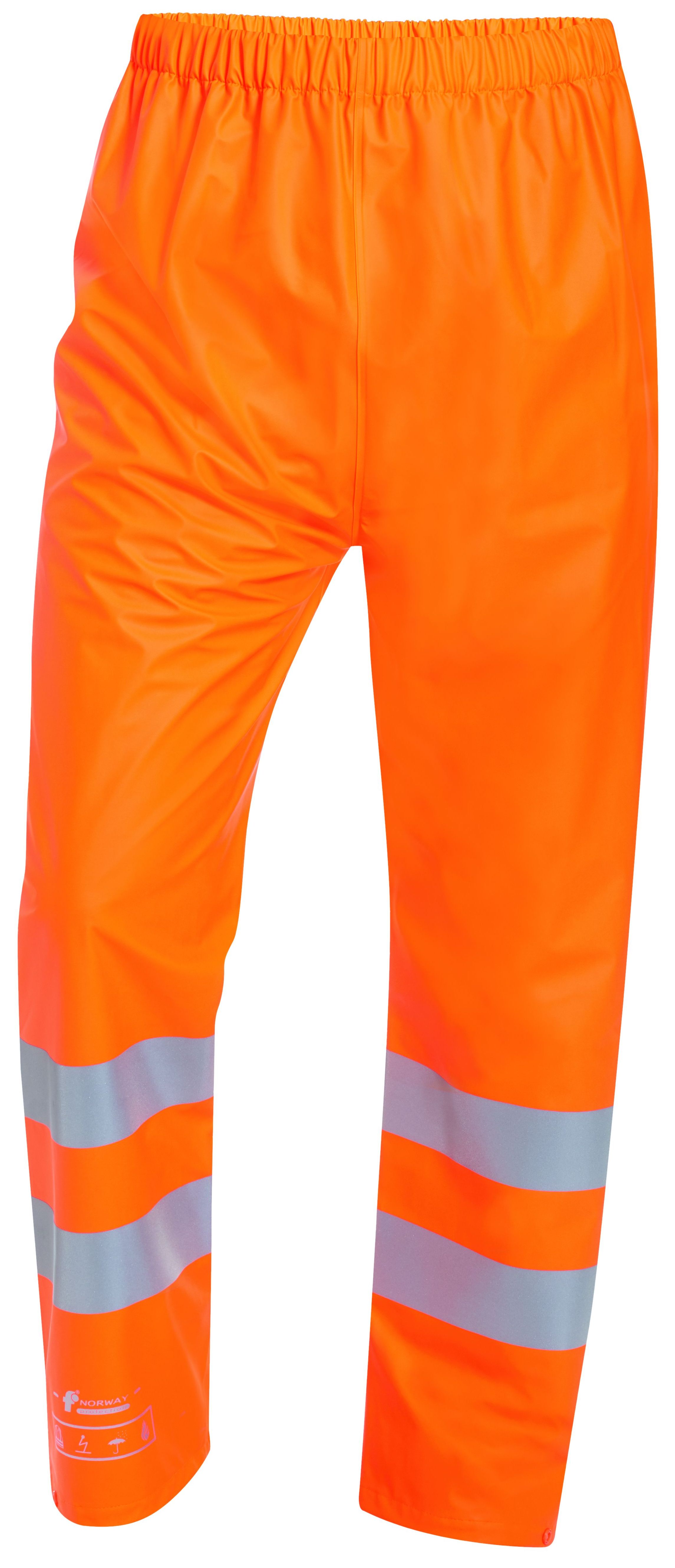 Norway Tjark 2354 Multinorm PU-Regenbundhose leuchtorange