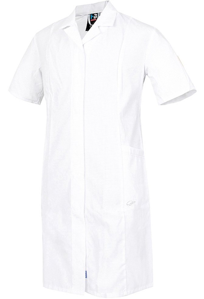 HB CONDUCTEX ESD-Damenmantel Kurzarm Tailliert 08005 48027 000