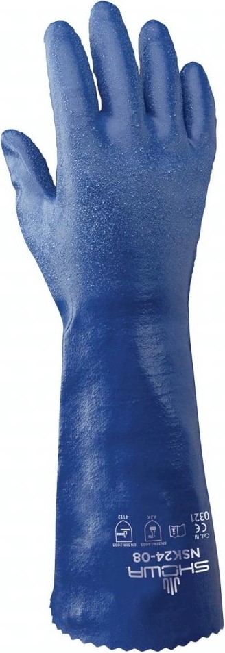 SHOWA NSK24 Nitril-Chemikalienschutzhandschuhe