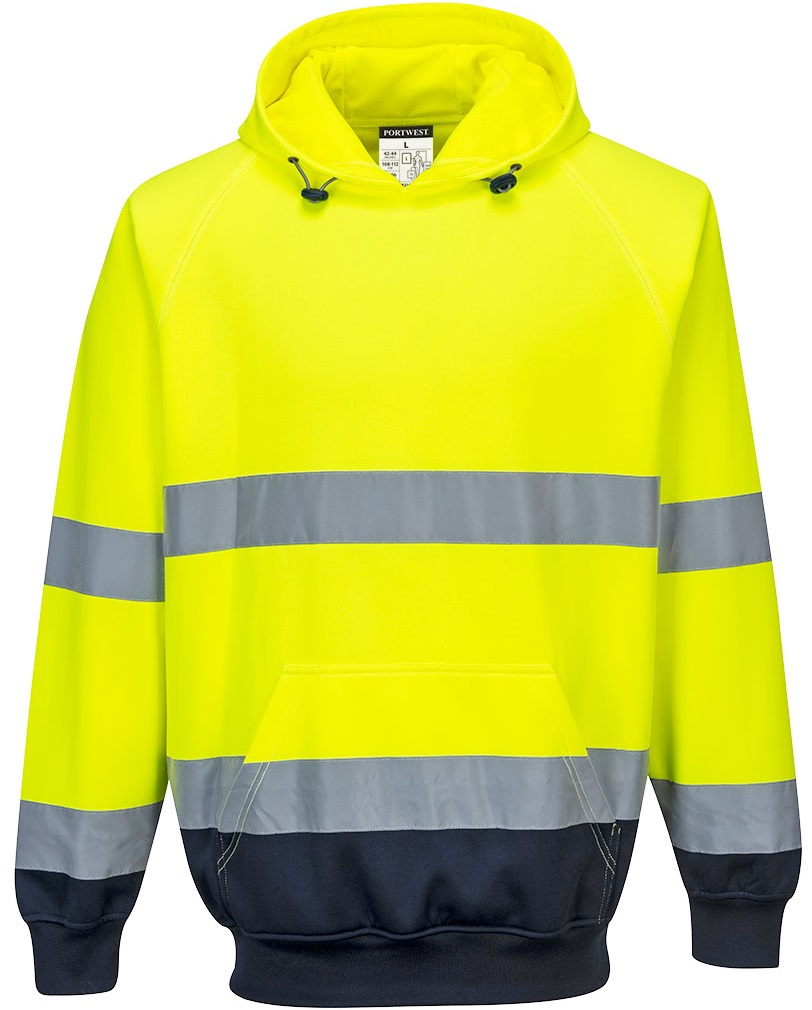 Portwest B316 Warnschutz Kapuzen-Sweatshirt