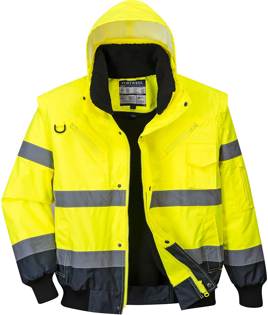 Portwest C465 Kontrast-Warnschutz-Pilotjacke
