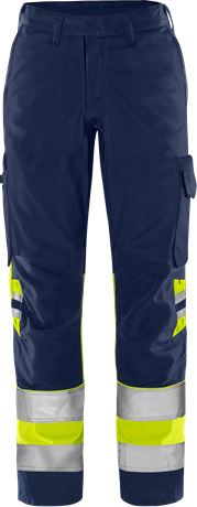 Fristads 131983 Green Damen-Warnschutzbundhose Kl. 1 2652 GPLU