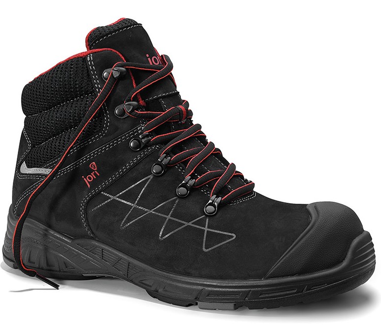 Jori Max Mid 16731 Schnürstiefel S3 schwarz