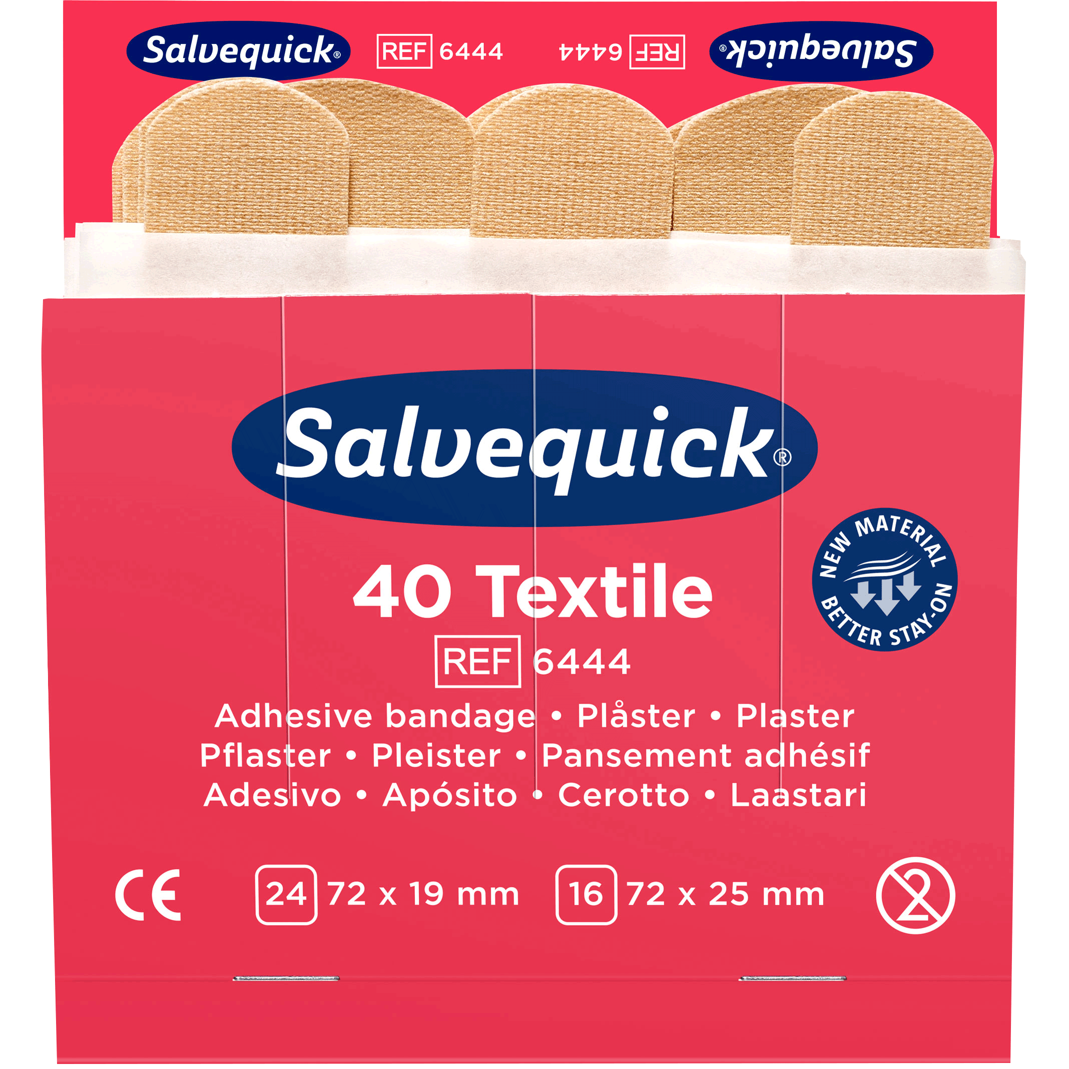 Salvequick 6444 Textilpflaster