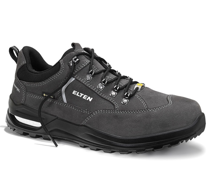 Elten RONAN 972620 Berufshalbschuh GTX dark grey Low ESD 02 WR CI