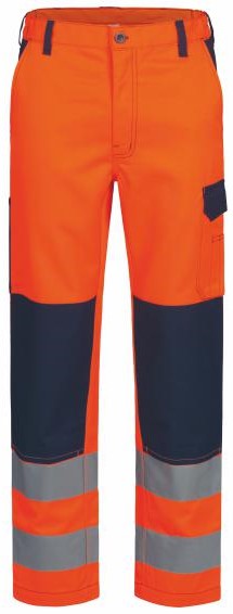 Safestyle 23723 FREITAL Warnschutz-Bundhose leuchtorange-marine