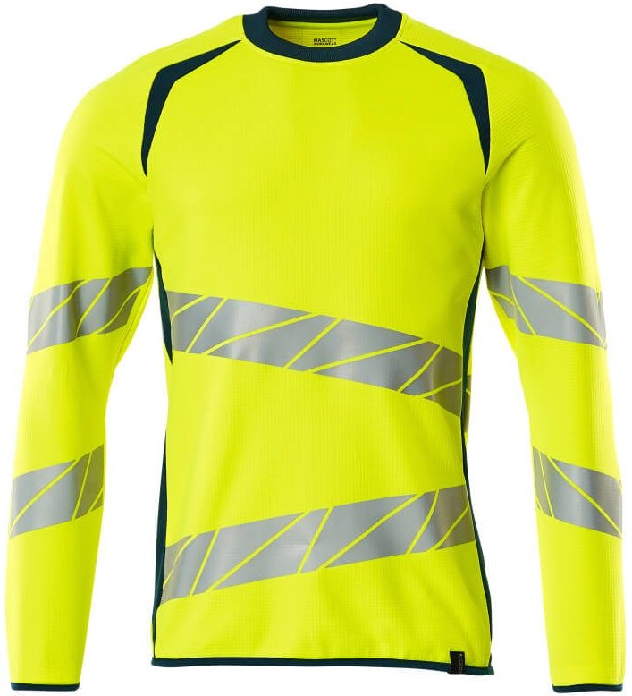 leuchtgelb-dunkelpetroleum