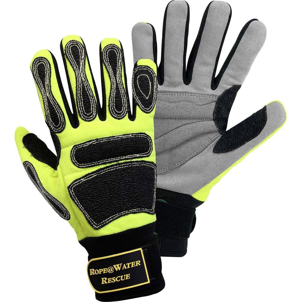 FerdyF. 1978 Rope@Water Rescue Mechanikerhandschuhe aus Synthetikleder