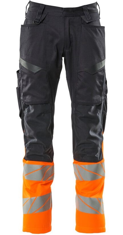 MA-19679-236-82-01014-C44 - schwarzblau-leuchtorange