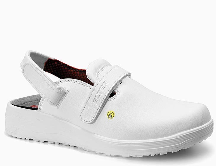 Elten Mia white 74440 Damen-Clogs ESD SB