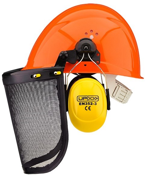 Scheibler Waldarbeiterschutzhelm P-4-F-Kombi