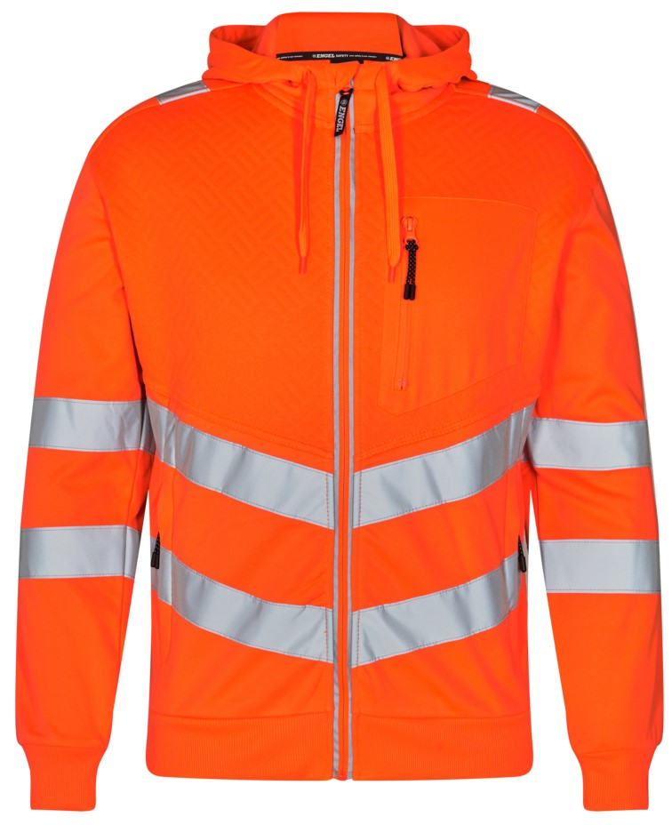 Engel 8025-241 Safety Sweatcardigan mit Warnschutz