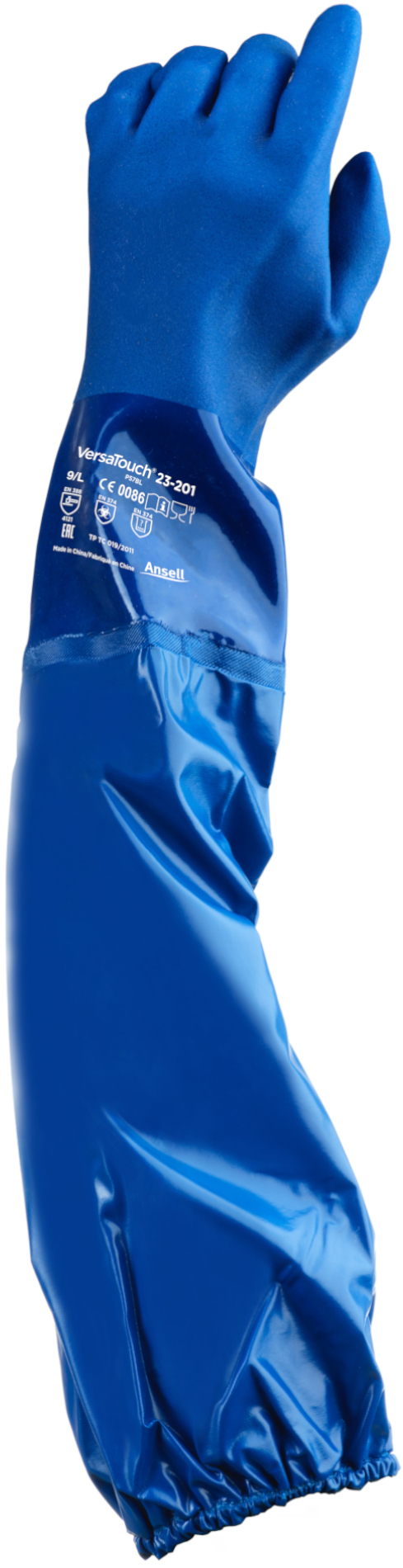 Ansell AlphaTec 23-201 PVC-Chemikalienschutzhandschuhe