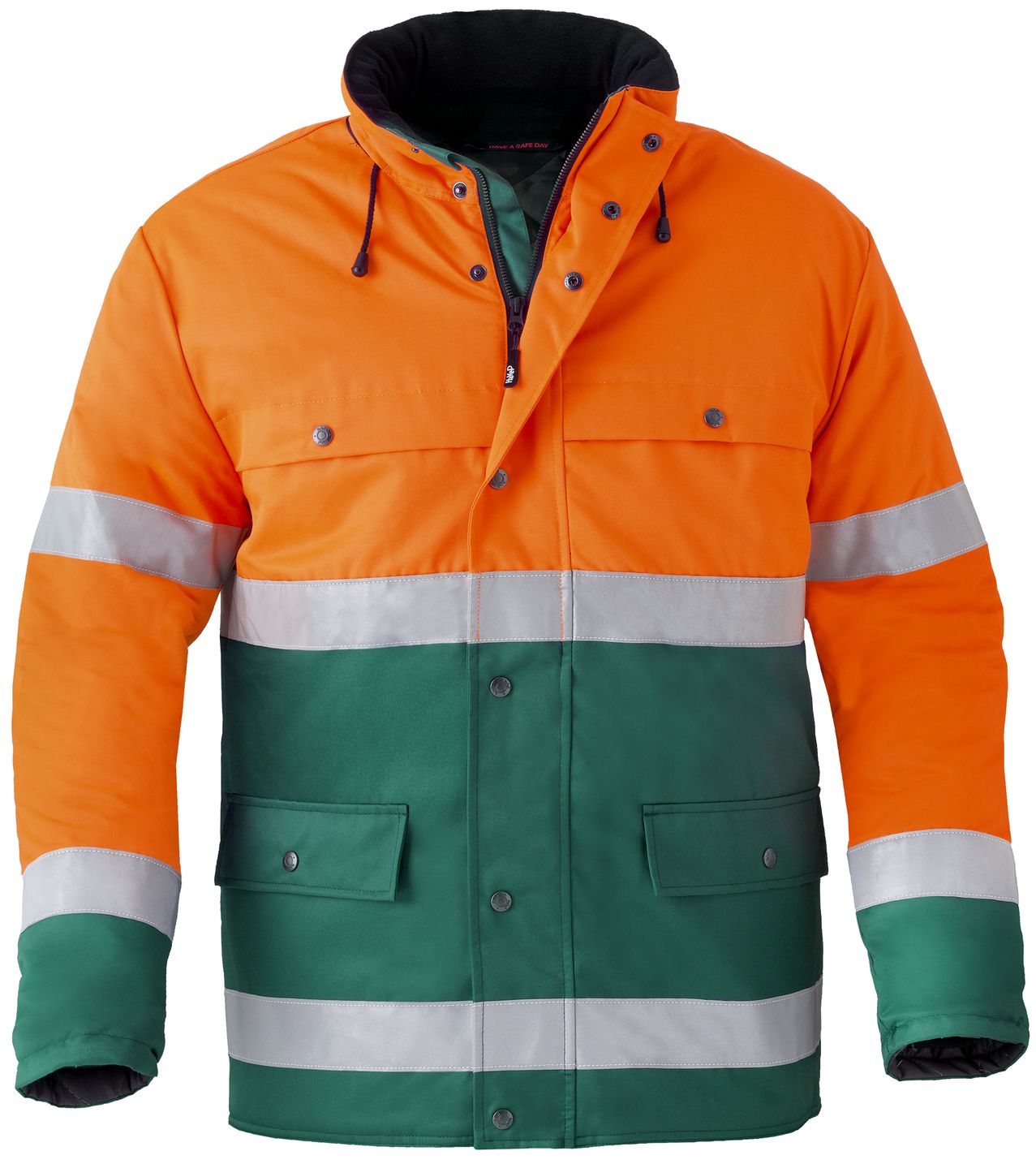 HV-4133-274AAU-XS - grün-leuchtorange