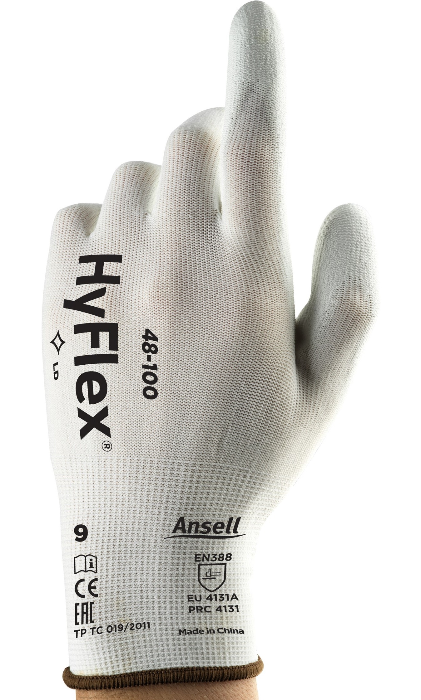 Ansell HyFlex 48-100 PU-Schutzhandschuhe teilbeschichtet
