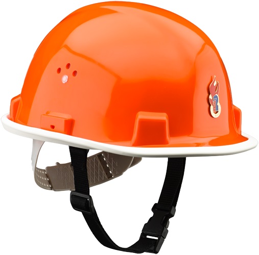 VOSS Jugendfeuerwehrhelm mit 4-Punkt-Gabelkinnriemen