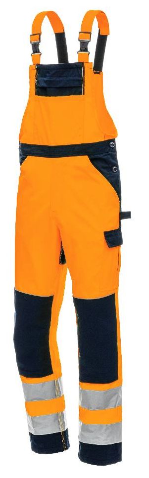 Nitras Motion Tex VIZ 7572 Warnschutz-Latzhose