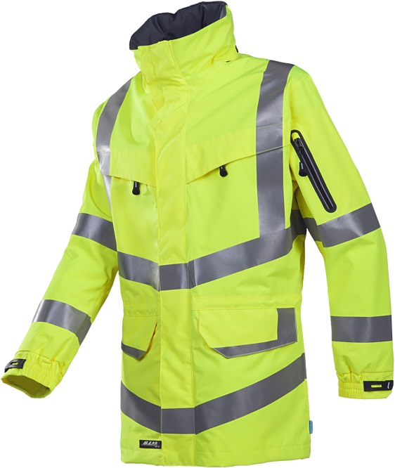 Sioen Mildura 703ZA2LH2 Warnschutz-Regenjacke