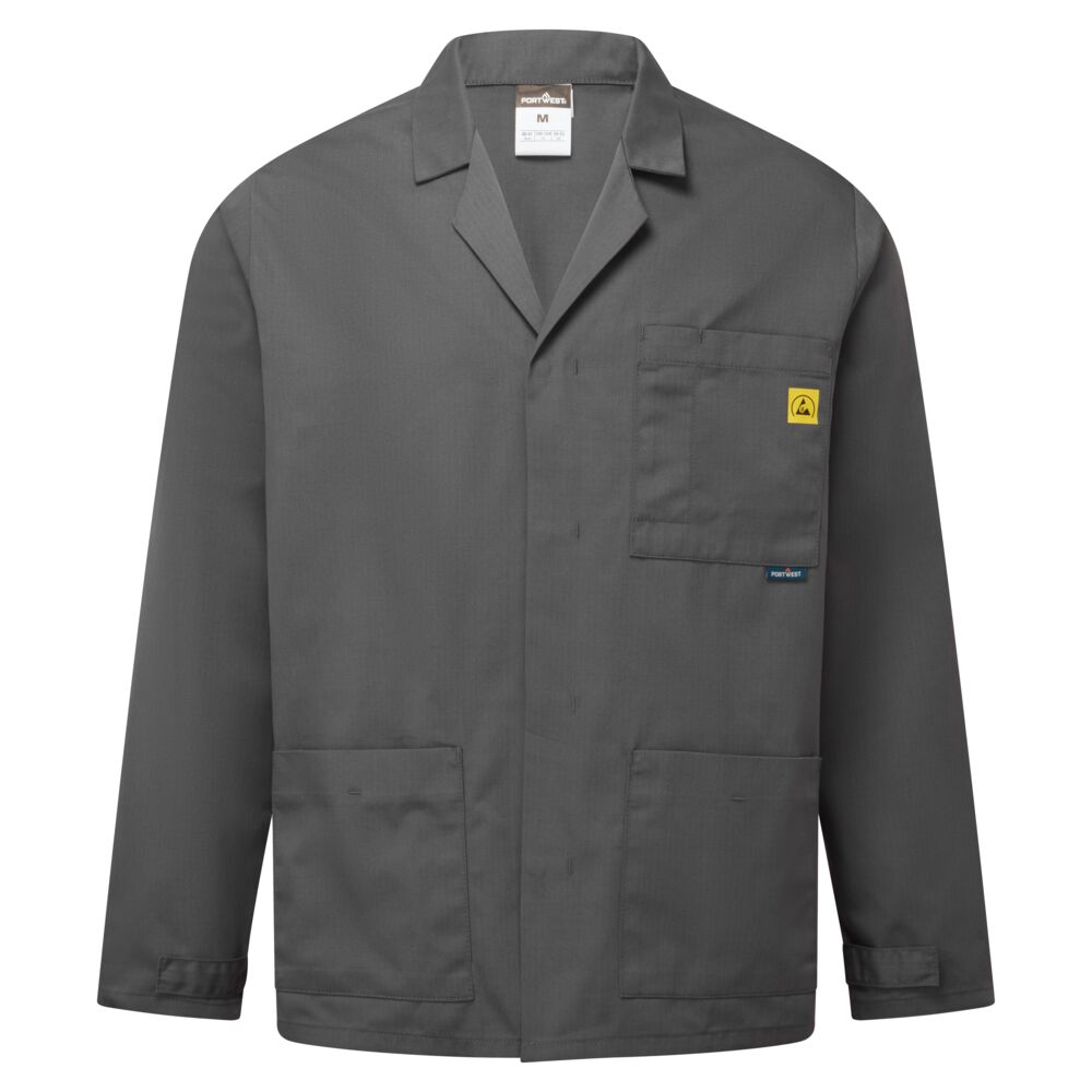 Portwest AS18 antistatische ESD-Laborjacke