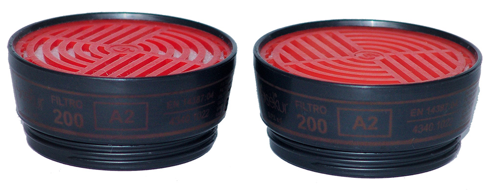 Ekastu Gasfilter 200 A2 (8 Stück)