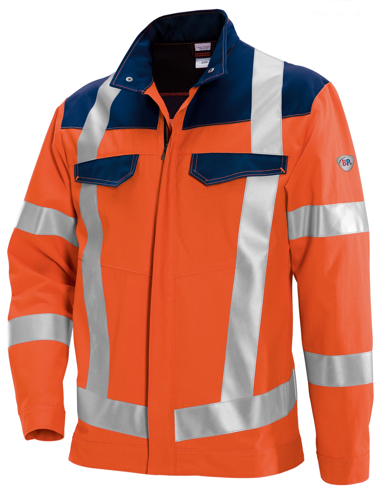 warnorange-dunkelblau