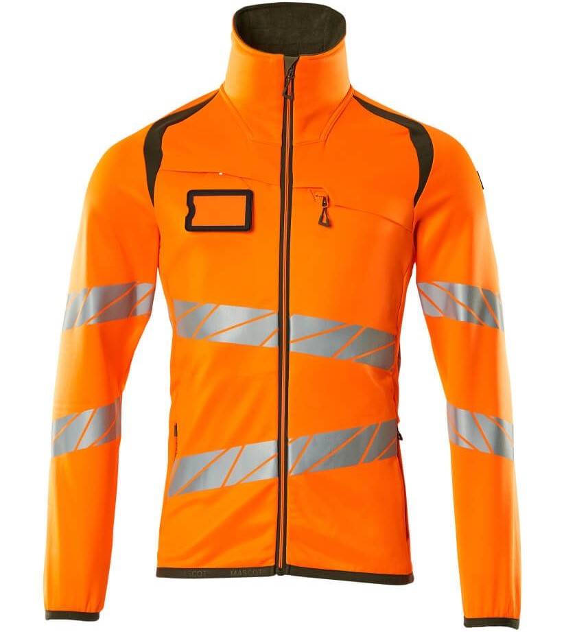 leuchtorange-moosgrün