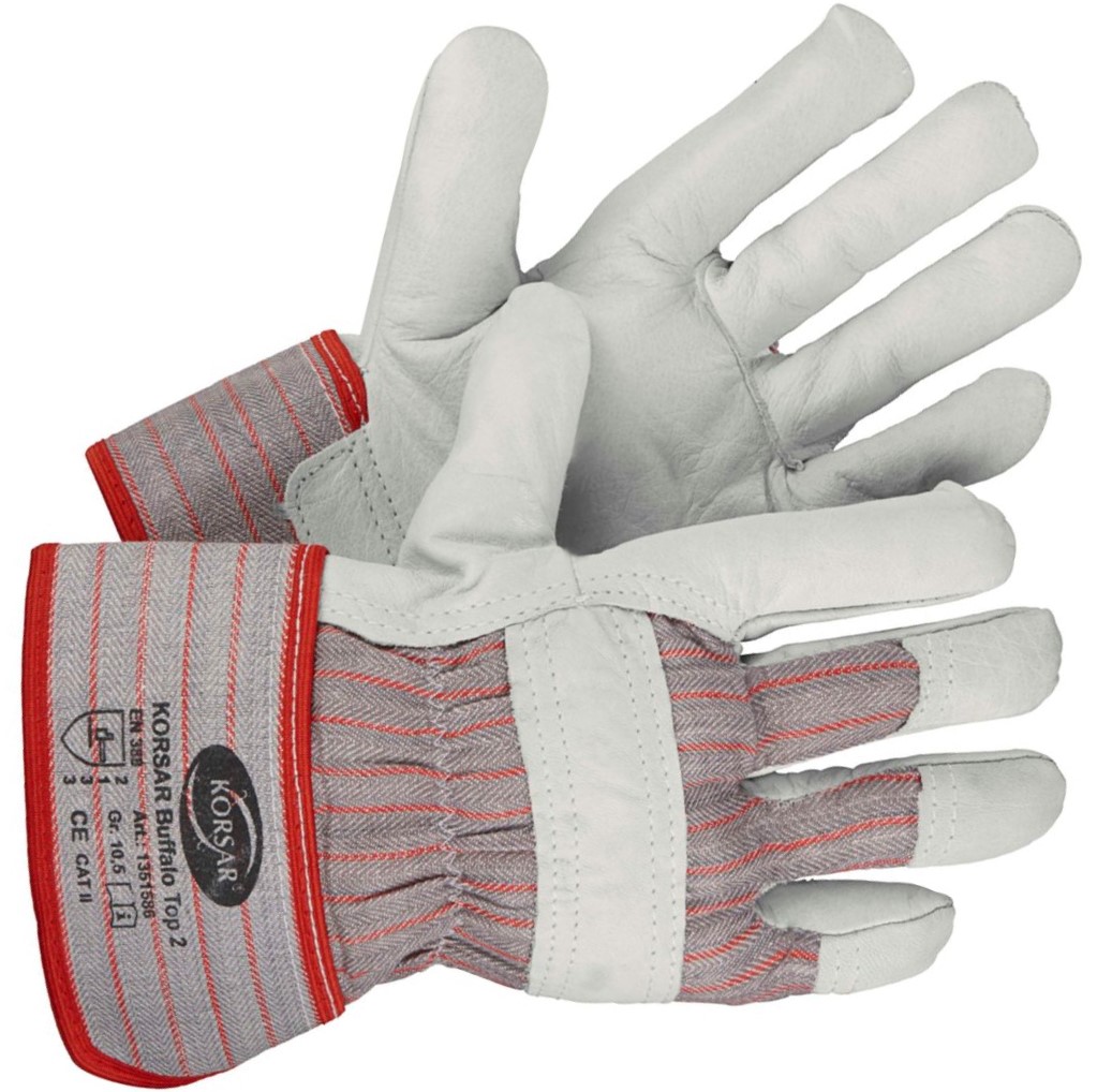 Korsar Buffalo Top 2 Rindsnarbenleder-Schutzhandschuhe