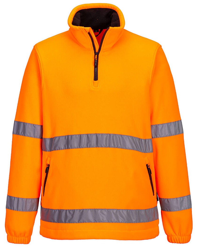 Portwest F302 Warnschutz-Half-Zip Fleece