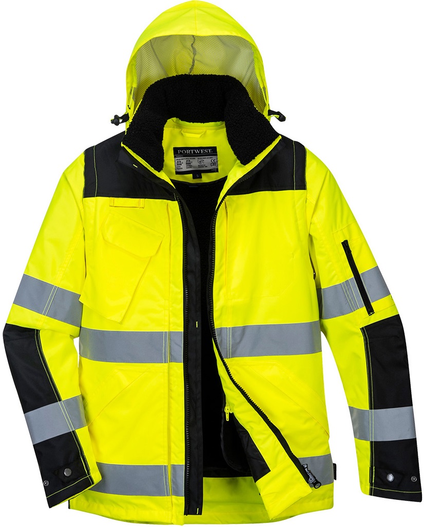 Portwest C469 Hi-Vis Pro 3-in-1 Warnschutzjacke