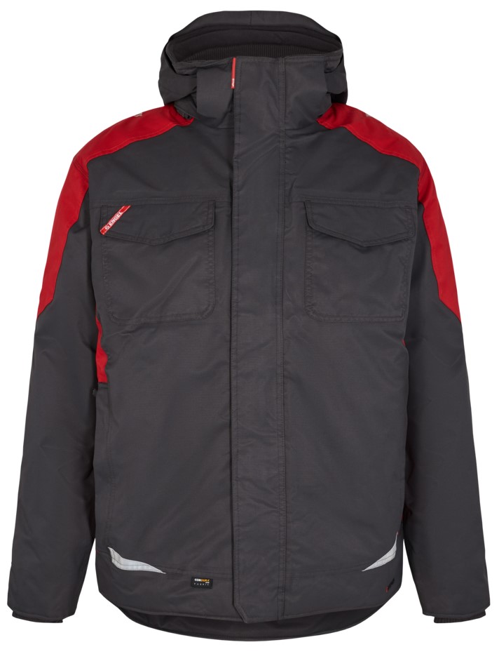 anthrazit grau-tomato red