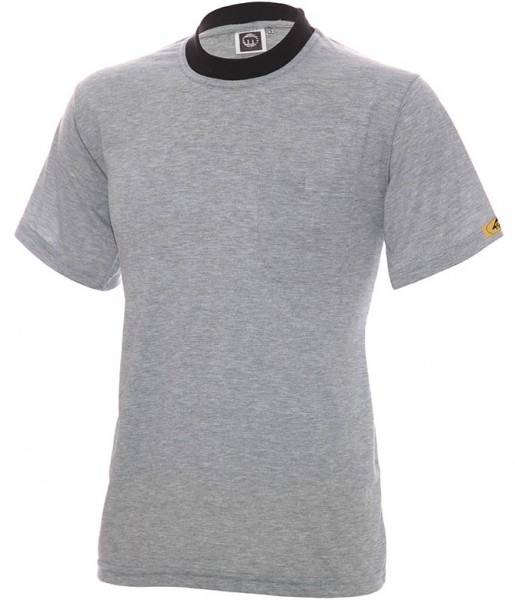 ESD T-Shirt kurzarm grau 150g/m²