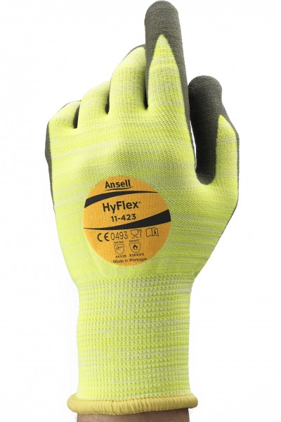 Ansell HyFlex 11-423 PU-Nitril-Schnittschutzhandschuhe Level B