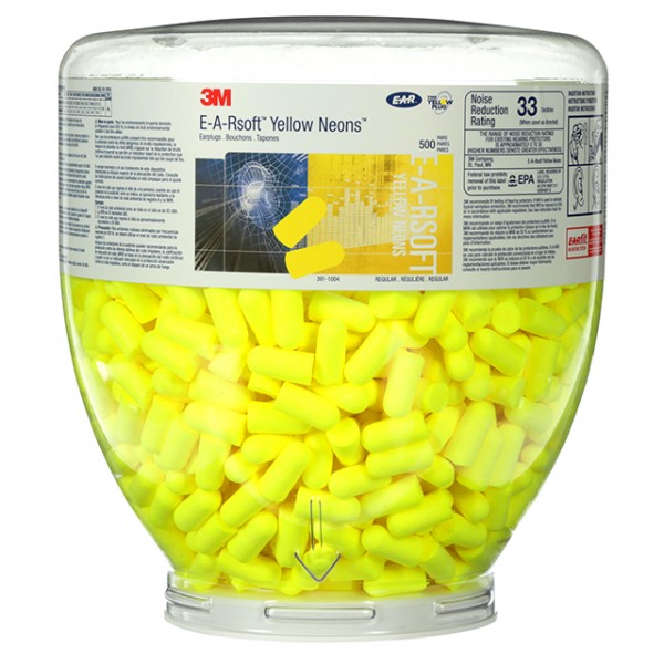 3M E-A-R PD01002 Soft Yellow Neons Nachfüll-Aufsatz für One-Touch Spender