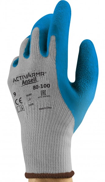 Ansell ActivArmr 80-100 Latex-Schnittschutzhandschuhe Level B