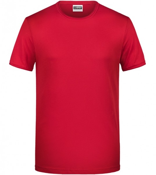 James & Nicholson 8002 Herren T-Shirt Rollsaum in 5 Farben