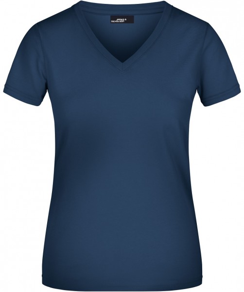 James & Nicholson JN004 Damen V-T-Shirt in 10 Farben