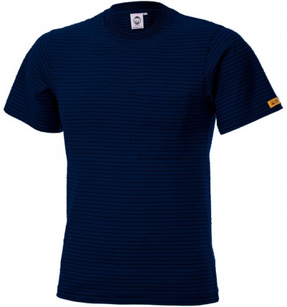 ESD T-Shirt kurzarm navy 150g/m²