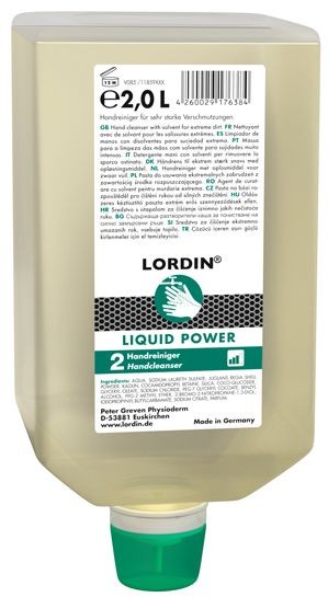 Greven Handwaschpaste Lordin liquid Power 2 Liter Varioflasche